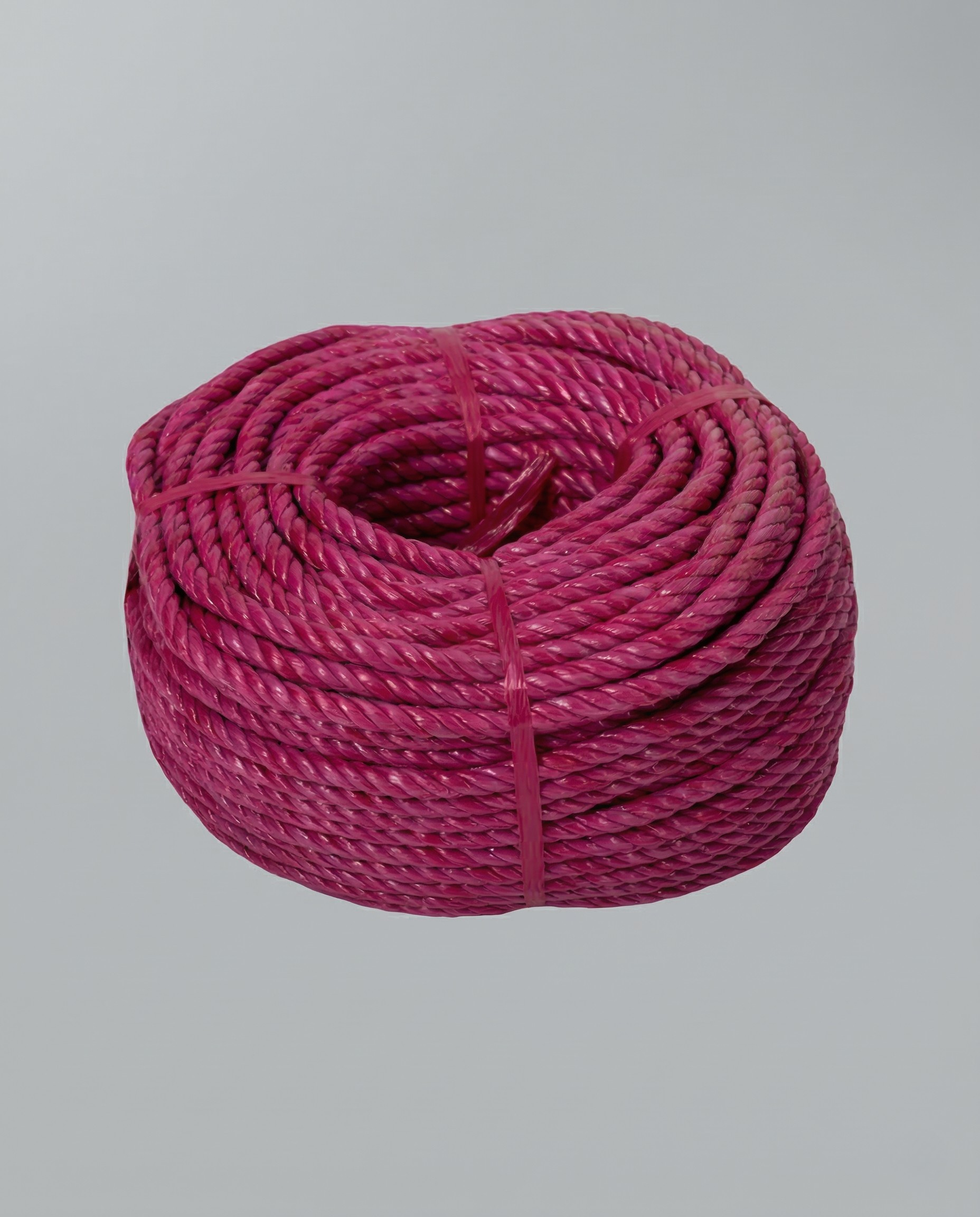 Bobine de Corde Rouge en Polypropylène pour balisage et arrimage