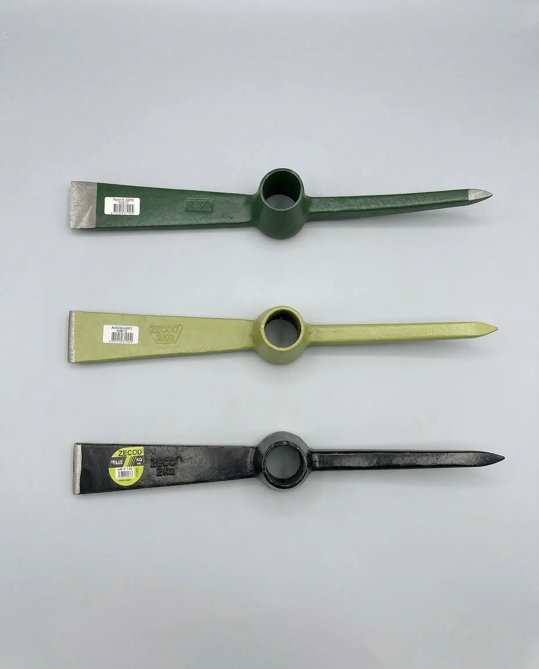 Pioche acier forgé 2kg chantier BTP Maroc